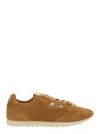 Autry 'windspin Low' Brown Sneaker With Logo On The Side And On The Heel In Brown