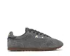 Autry Windspin Low Grey Sneaker With Logo On The Side And On The Heel In Suede Man In Gray
