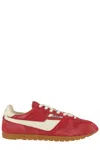 Autry Red Suede Windspin Sneakers In Red