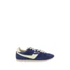 Autry Suede And Leather High Top Sneakers In Blue