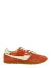 Autry Windspin Low Red Sneaker With Logo On The Side And On The Heel In Suede Man