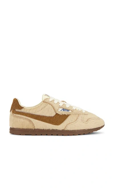 Autry Windspin Low Sneaker In Brown