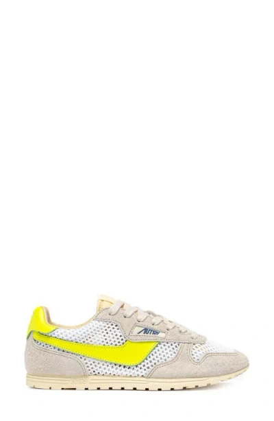 Autry Windspin Low Sneaker In White