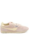 Autry 'windspin Low' Pink Sneaker With Logo On The Side And On The Heel In Multi