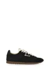 Autry Black Lace Up Sneakers In Black