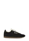 Autry Black Lace Up Sneakers In Black