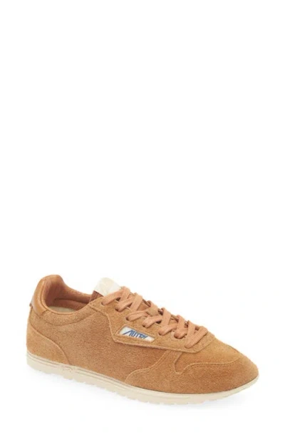 Autry Windspin Low-top Sneakers In Suede Brown