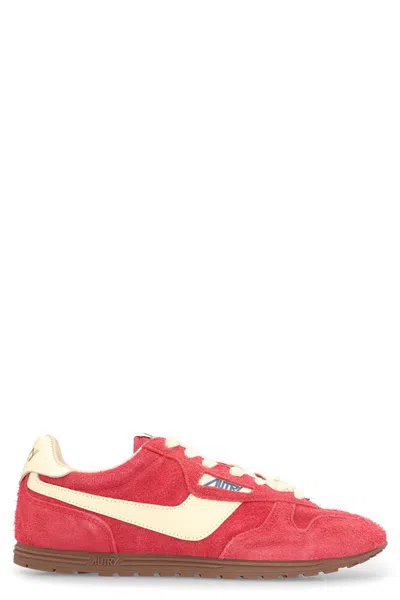 Autry Windspin Low-top Sneakers In Red