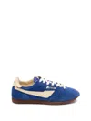 Autry 'windspin Low' Blue Sneaker With Logo On The Side And On The Heel In Blue