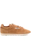 Autry 'windspin Low' Brown Sneaker With Logo On The Side And On The Heel In Brown