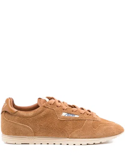 Autry Windspin Low-top Sneakers In Brown