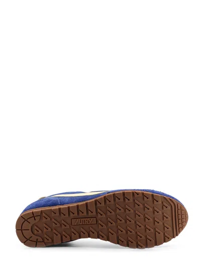 Autry Windspin Low-top Suede And Leather Sneakers In Blue