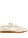 Autry 'windspin Low' Beige Sneaker With Logo On The Side And On The Heel In Suede Man In Neutral