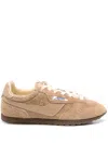 Autry Windspin Tonal Sneakers In Suede And Leather