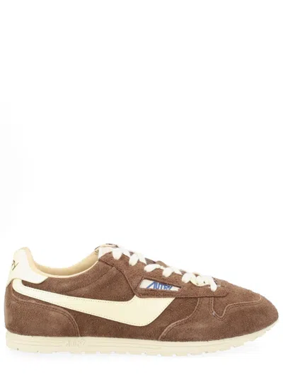 Autry Stylish Soft Sneakers For Men In Brown