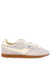 Autry 'windspin Low' Grey Sneaker With Logo On The Side And On The Heel In Beige