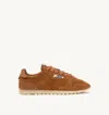 Autry Windspin Suede Finish Rubber Sole Sneaker In Brown