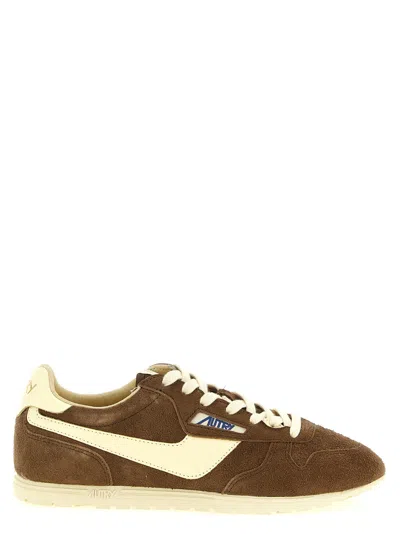 Autry Windspin Sneakers In Brown