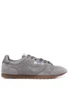 Autry Windspin Low Grey Sneaker With Logo On The Side And On The Heel In Suede Man In Gray
