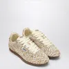 Autry Windspin Sneakers In Animalier Pony Skin In White