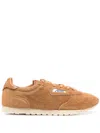 Autry Suede Leather Low Top Sneakers In Brown