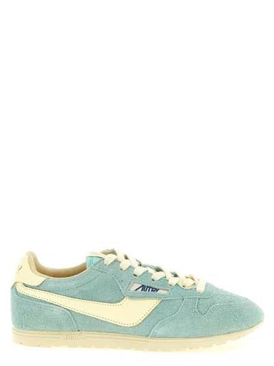 Autry Windspin Sneakers Light Blue In Multi