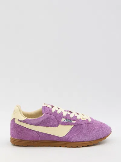 Autry Windspin Low Sneakers In Purple