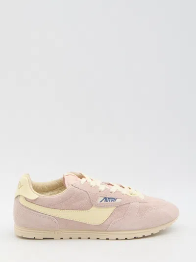 Autry Windspin Sneakers In Pink