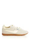 Autry 'windspin Low' Grey Sneaker With Logo On The Side And On The Heel