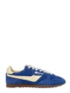 Autry 'windspin Low' Blue Sneaker With Logo On The Side And On The Heel In Blue