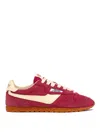 Autry Windspin Suede And Leather Trainers In Pink