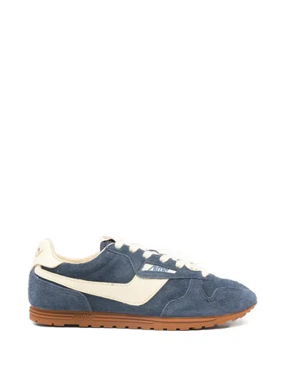 Autry Windspin Suede Sneakers In Blue