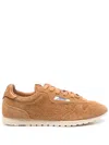 Autry 'windspin Low' Brown Sneaker With Logo On The Side And On The Heel In Brown