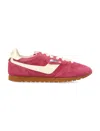 Autry 'windspin Low' Pink Sneaker With Logo On The Side And On The Heel