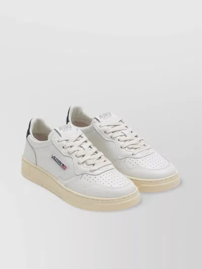 Autry Winner's Perforated Rubber Sole Sneaker