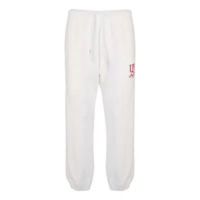 Autry (wmns)  Logo-print Drawstring Track Pants 'white' In Multi