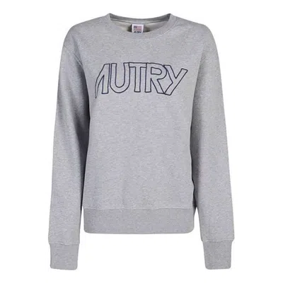 Autry (wmns)  Logo Sweater 'grey' In Gray