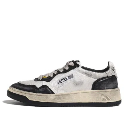 Autry (wmns)  Low Super Vintage Mesh Sneakers 'white Black'