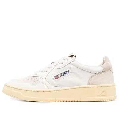 Autry (wmns)  Medalist Leather And Suede 'white Sand'