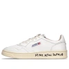 Autry (wmns)  Medalist Leather Low Lettering 'we Are Action People - White'