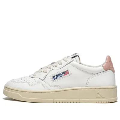 Autry (wmns)  Medalist Leather Low 'white Pink' In Multi