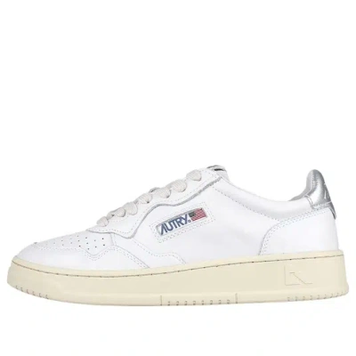 Autry (wmns)  Medalist Leather Low 'white Silver'