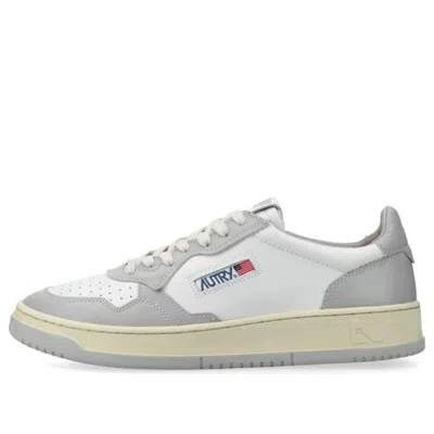 Autry (wmns)  Medalist Low Leather 'grey White' In Multi