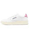 Autry Medalist Low Sneakers In White And Polignac Leather Shoes