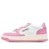 Autry Medalist Frayed-trim Leather Sneakers