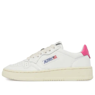 Autry (wmns)  Medalist Low 'white Fucsia'