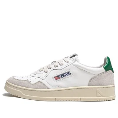 Autry (wmns)  Medalist Low 'white Suede Green' In Multi