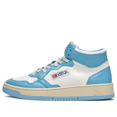 Autry (wmns)  Medalist Mid Leather Sneakers Two-toned 'white Blue'