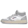 Autry (wmns)  Medalist Mid Leather Sneakers Two-toned 'white Grey'