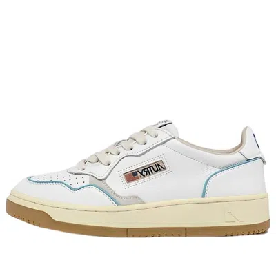 Autry (wmns)  Open Low Leather 'white Azure'